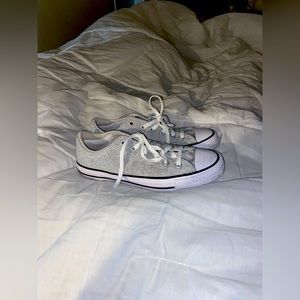 Light Grey Low Top Converse